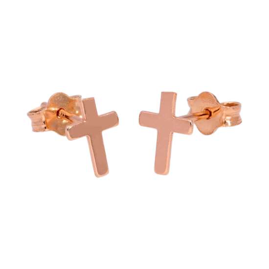 Rose Gold Plated Tiny Studs